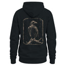 Vintage Raven Grunge Art Men's Hoodie