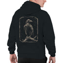 Vintage Raven Grunge Art Men's Hoodie