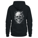 Skull with Spider Webs Men's Hoodie