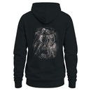 Skeleton Couple Love Illustration Men's Hoodie
