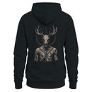Antlered Skeleton Occult Art Men's Hoodie