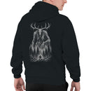 Forest Spirit Skeleton Antlers Men's Hoodie