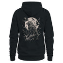 Surreal Raven and Full Moon Men's Hoodie