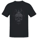 Dripping Skull Candle Occult Art Men's T-shirt