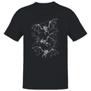 Vintage Bat Skeleton Gothic Art Men's T-shirt