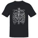 Moth Skeleton Anatomy Gothic Men's T-shirt