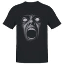 Screaming Face Horror Men's T-shirt