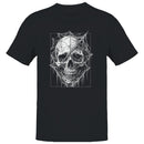 Skull with Spider Webs Men's T-shirt