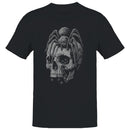 Spider on Skull Illustration Men's T-shirt