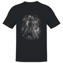 Skeleton Couple Love Illustration Men's T-shirt