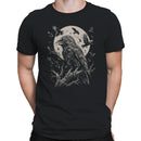 Surreal Raven and Full Moon Men's T-shirt