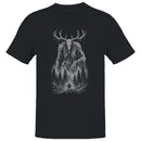 Forest Spirit Skeleton Antlers Men's T-shirt
