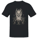 Occult Ritual Fire Skull Men's T-shirt