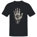 Surreal Melting Hand Eye Men's T-shirt