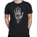 Surreal Melting Hand Eye Men's T-shirt