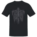 Distressed Ribcage Skeleton Men's T-shirt