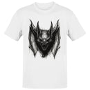 Fierce Screaming Bat Gothic Art Men's T-shirt