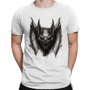 Fierce Screaming Bat Gothic Art Men's T-shirt