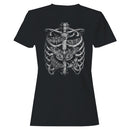Moth Skeleton Anatomy Gothic Women's T-shirt