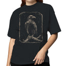 Vintage Raven Illustration Women's T-shirt