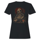 Creepy Voodoo Doll Illustration Women's T-shirt
