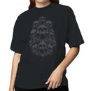 Screaming Horror Skull Pile Women's T-shirt