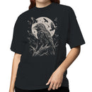 Surreal Raven and Full Moon Women's T-shirt
