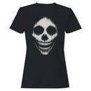 Grunge Skull Face Illustration Women's T-shirt