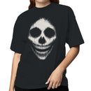 Grunge Skull Face Illustration Women's T-shirt