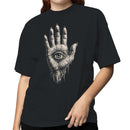 Surreal Melting Hand with Eye Women's T-shirt