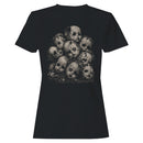 Cracked Doll Heads Horror Illustration Women's T-shirt