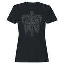 Distressed Ribcage Skeleton Women's T-shirt