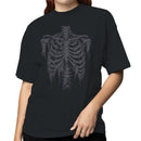 Distressed Ribcage Skeleton Women's T-shirt