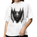 Fierce Bat Illustration Gothic Art Women's T-shirt