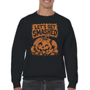 Men's Sweatshirt - Let’s Get Smashed Pumpkin Humor