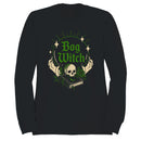 Bog Witch Skull Spell Book Men's Sweatshirt