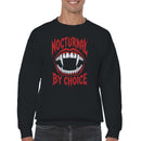 Men's Nocturnal By Choice Vampire Fangs Sweatshirt