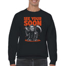 Grim Reaper Humor Men's Sweatshirt