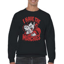 I Have The Munchies Vampire Humor Men's Sweatshirt