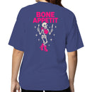 Bone Appetit Funny Skeleton Pun Women's T-shirt