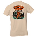 Cryptid Kush Bigfoot Cannabis Art T-shirt