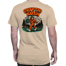Cryptid Kush Bigfoot Cannabis Art T-shirt
