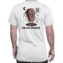 Dead Inside Cartoon Coffin Meme T-shirt