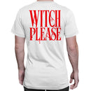 Witch Please Red Gothic Lettering Men's T-shirt