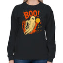 BOO! Ghost Thumbs Down Women's Sweatshirt