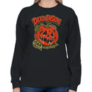 Dead Inside Zombie Pumpkin Halloween Sweatshirt