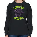 Vampire Cartoon Humor Women's Sweatshirt