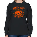 Scary Pumpkin Halloween Women's Sweatshirt