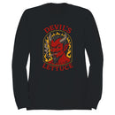 Devil's Lettuce Smoking Devil Meme Women's Sweatshirt