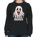 Funny Ghost Free Hugs Women's Sweatshirt